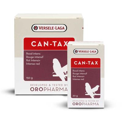 OROPHARMA - Can-Tax อาหารเสริมนก สารเร่งสีแดง (20g. , 150g.), Versele Laga